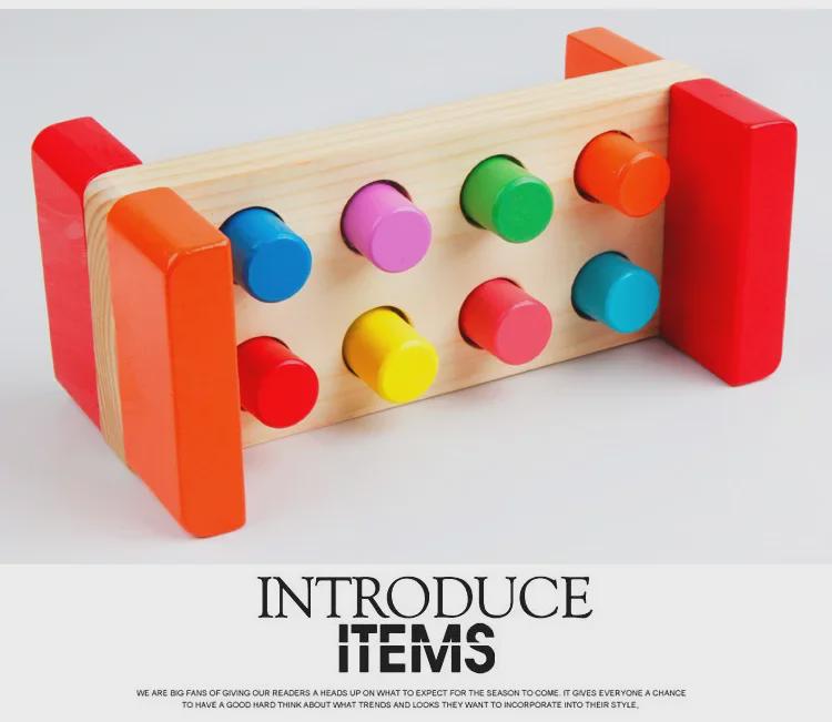 Ударная игрушка Монтессори для раннего развития детей: Веселая тренировка силы рук и координации для детей 2–6 лет