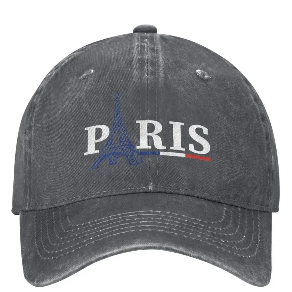 Paris City Of Light Baseball Cap Eiffel Tower French Culture Unisex Teens Hip Hop Hats Summer Stylish Outdoor Sun Snapback Cap