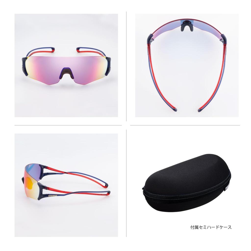 Спортивные солнцезащитные очки Сделано в Японии Линзы ULTRA Зеркальные линзы EIGHT8 G2 Enox Eight Бег Марафон Теннис Гольф Для взрослых Мужские и женские [Swans] E-NOX