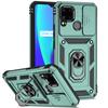 Сдвижная крышка объектива для Oppo Realme C11 2021, защитный противоударный защитный чехол для Realme C11 2020, магнитный автомобильный держатель с кольцом, чехлы-подставки