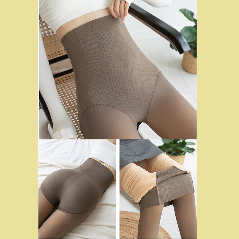 Толстые бархатные леггинсы, женские зимние компрессионные брюки с высокой талией, теплые брюки, тонкая эластичность