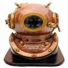 Deep Sea Replica Boston Diving Helmet 17.78 Cm Fully Functional Scuba Divers Helmet with Wooden Base
