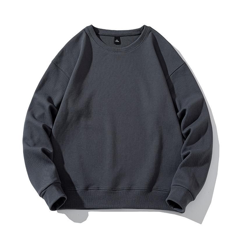 Men Spring and Autumn Basecoat Long Sleeve T-shirt Men Sweater Men Long Sleeve T-shirt Fashion Autumn Clothing White Men Top