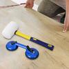 Floor  Fixer Tool Include Suction Cup and Mallet Blue Kit Glass Suction Cups for Laminate Floor  Repair