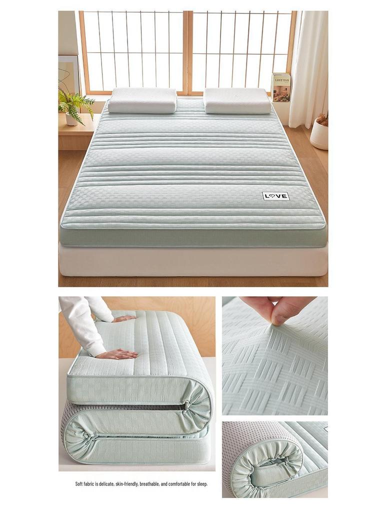 3D Latex Tatami Mattress: Thick, Comfortable Topper for Students and Dorms