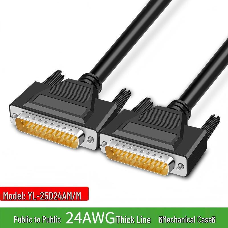 DB25 24AWG 25-Pin Parallel Printer Data Extension Cable