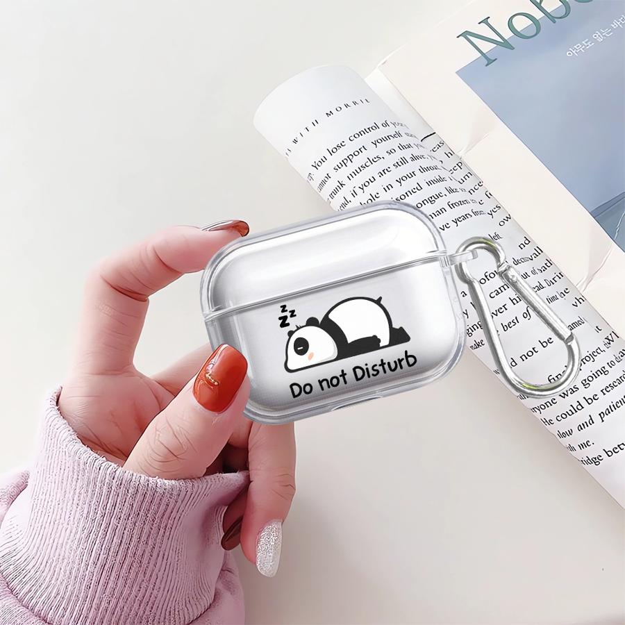 Чехол для Airpods 3 Pro2 1 4 Pro Pro3 2 Прозрачный Чехол для Наушников Мультяшные Животные