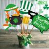 St. Patrick'S Day Party Dance Decoration Photo Props Pipe Luck Of Costume Decoration
