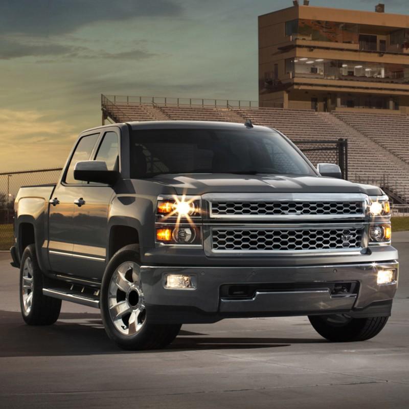 8 шт. Для 2014-2020 Chevy Silverado GMC Sierra Хромированные накладки на ручки 4 двери