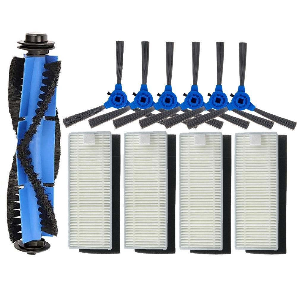 Аксессуары Для Робота-пылесоса Cecotec Conga 1090 1790 1990 1099 1760 1970, HEPA-фильтр, Основная щетка, Боковая щетка, Салфетка для мытья полов