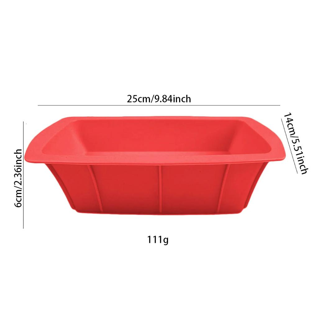 1 шт. силиконовая форма для выпечки хлеба, антипригарная силиконовая форма для домашнего хлеба, тостов, кухонные принадлежности, инструмент для выпечки