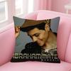 Singer Abraham Mateo   Decorative Room Aesthetics Pillow Case Home Decor Bedroom Sofa Bed Couch Pillow Cover 45x45