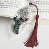 Ancient Chinese Landscape Painting Bookmark Beautiful Beautiful Leaf Vein Bookmark Gift To Classmates and Friends