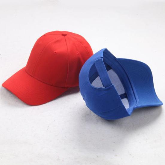 Unisex Baseball Cap Snapback Hat Hip-Hop Adjustable Bboy Fashion Pure Color Hat