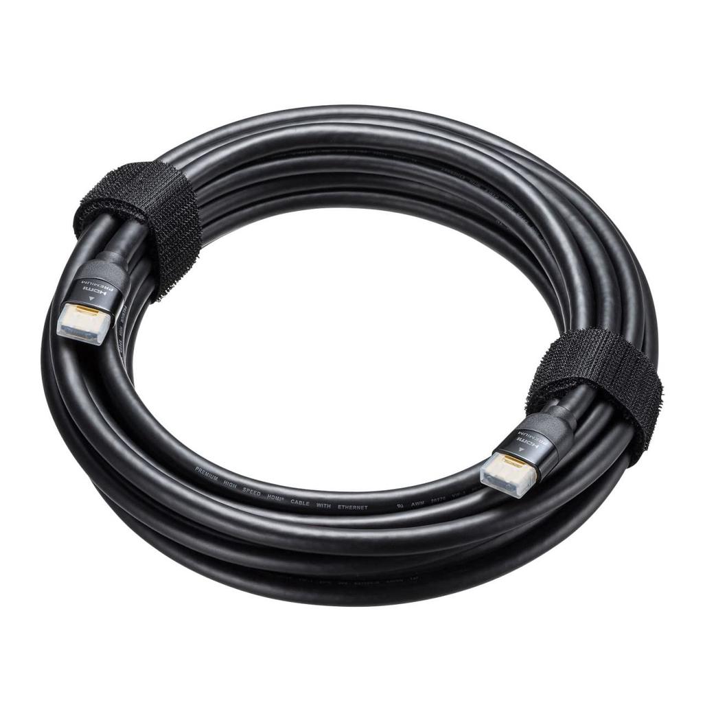 SANWA SUPPLY Premium HDMI Cable (Black, 7m) KM-HD20-P70K