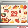 1pc Balloon Photo Backdrop - Room Wall Decor