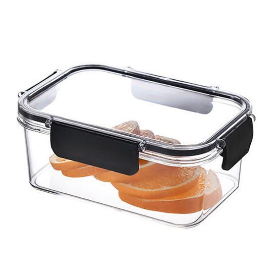 1/3 шт. прозрачная коробка для еды герметичный контейнер для ланча с крышкой без BPA прозрачный штабелируемый пыленепроницаемый контейнер для хранения еды, пригодный для мытья в посудомоечной машине