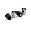 2025 Hot 4pc Car Tire Valve Cover Hexagonal Cap Air Dustproof For Skoda Octavia MK2 MK1 2 3 A5 A7 A8 Karoq Fabia Superb Rapid Ka