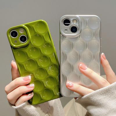 Модный задний чехол с 3d сотовым узором для Iphone 13 14 12 11 Pro Max Xs Xr X 12 13 Mini, мягкий силиконовый противоударный чехол для телефона