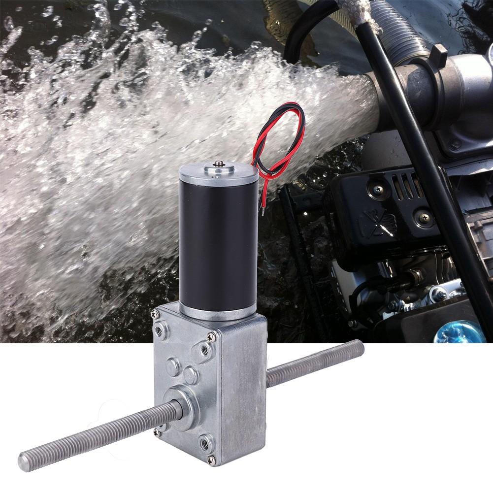 Worm Gear Motor M8 Double Right Hand Thread Dual Shaft Reduction MotorReduction Ratio