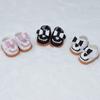Handmade Labubu Shoes 3.8CM Doll Clothes Match Versatile PU Leather Shoes  Joint Doll