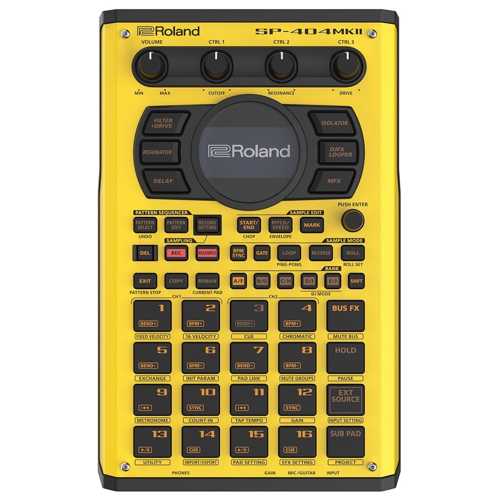 Roland Sampler SD card set SP-404MK2-Y + (16GB)