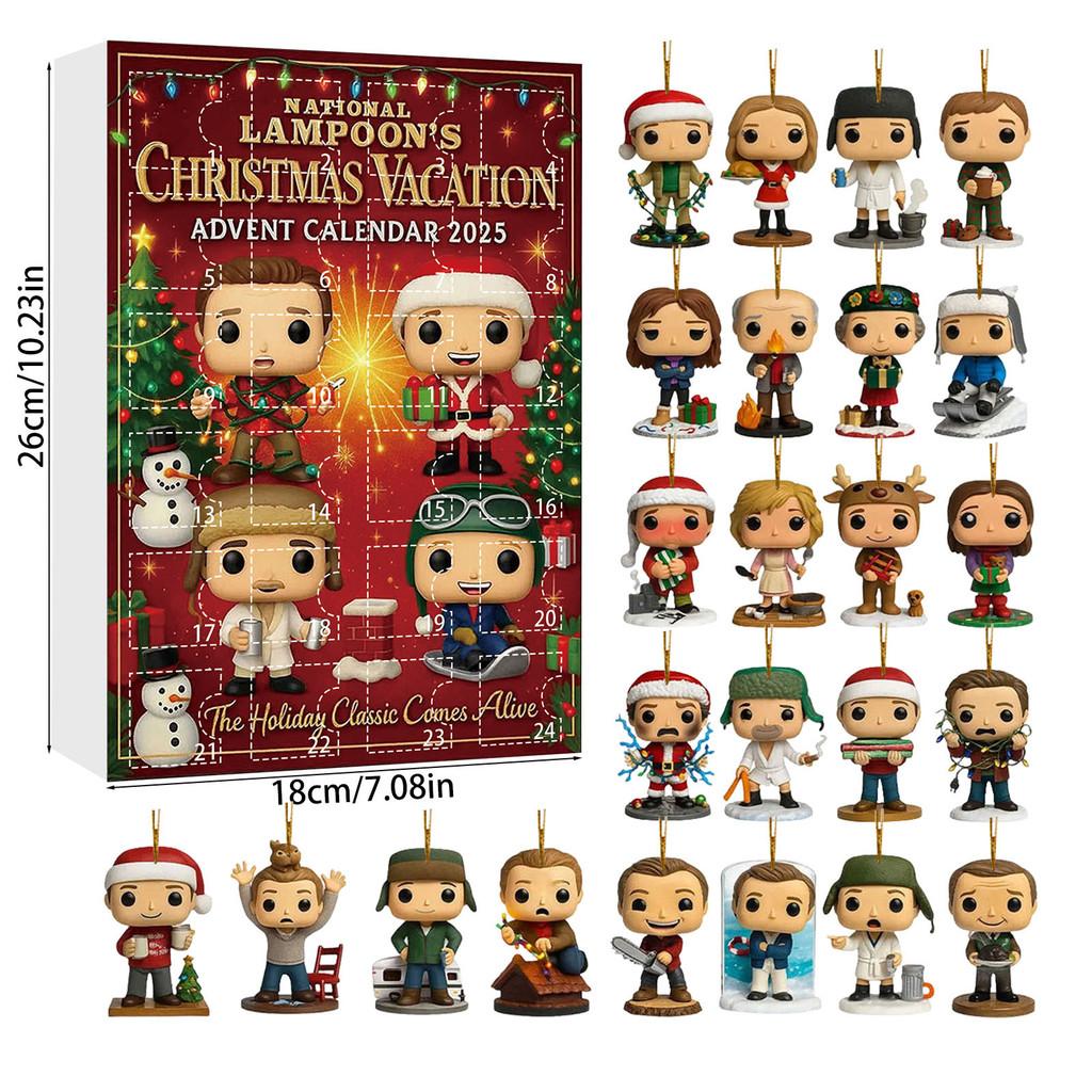 Арсенал Ливерпуль Футбол Акриловый Рождественский Блайнд Бокс Украшение на Елку с Мультяшными Персонажами для Праздничного Декора