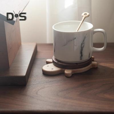 Деревянная подставка под черепаху, чайник, противоожоговый, изоляционный коврик для чая, столовая посуда, чашка, деревянная подставка для стола, украшение для кухни, дома, гостиной