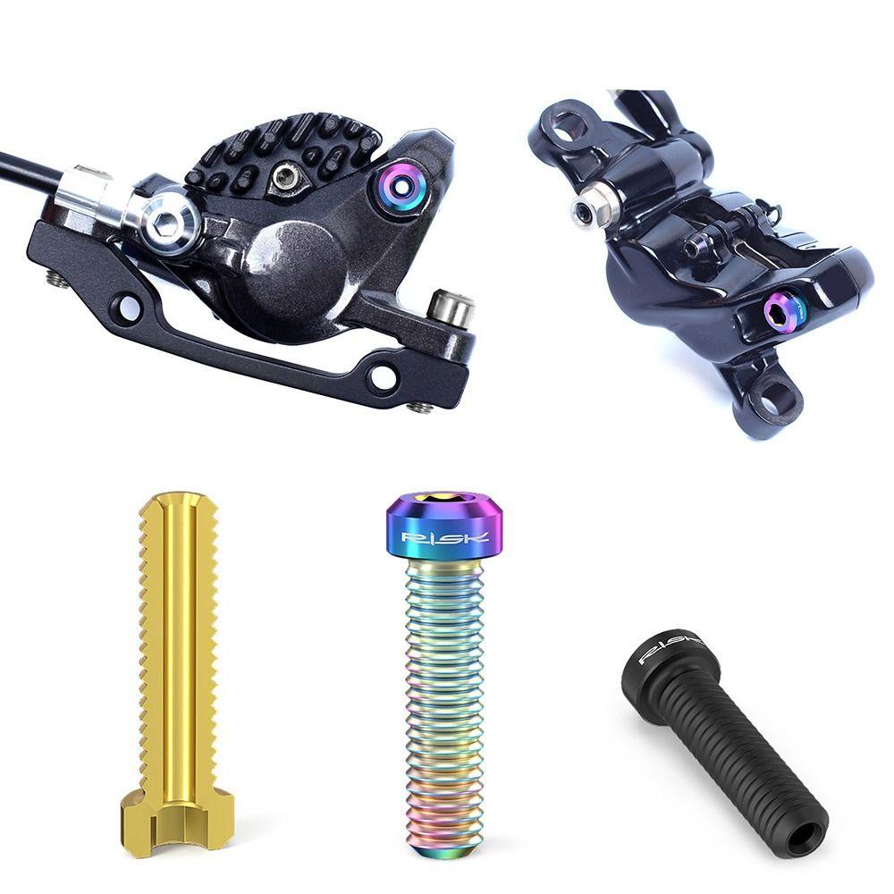 1 Set M4/M6/M8 Bicycle Oil Disc Screws Titanium Alloy Disc Brake Screws Cycling Supplies