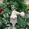 Мохнатый гном Санта кукла плюшевые игрушки маленький колокольчик подвеска НОВЫЙ рождественский подвесной декор Рождество