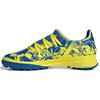 X Ghosted Round Toe Lace-Up TF (Rubber Studs) Durable Soccer Shoes Men Soccer Shoes Blue Yellow Red FZ1758