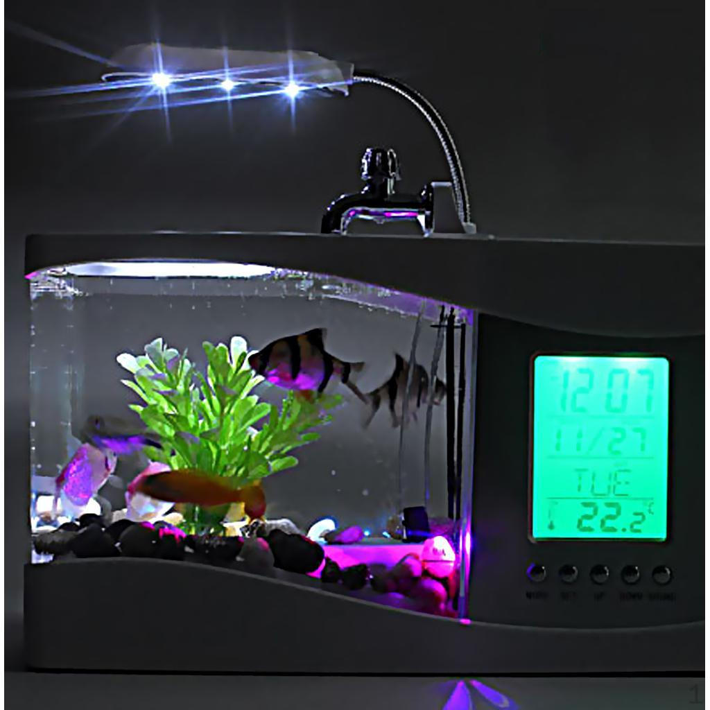 Usb Desktop Aquarium Calendar Black