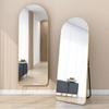 Arched Full-Length Dressing Mirror: Wall-Mounted & Movable