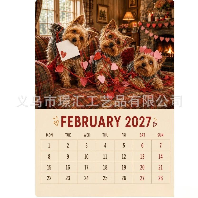 Larch Dog Calendar, Pet Dog Calendar, New Calendar