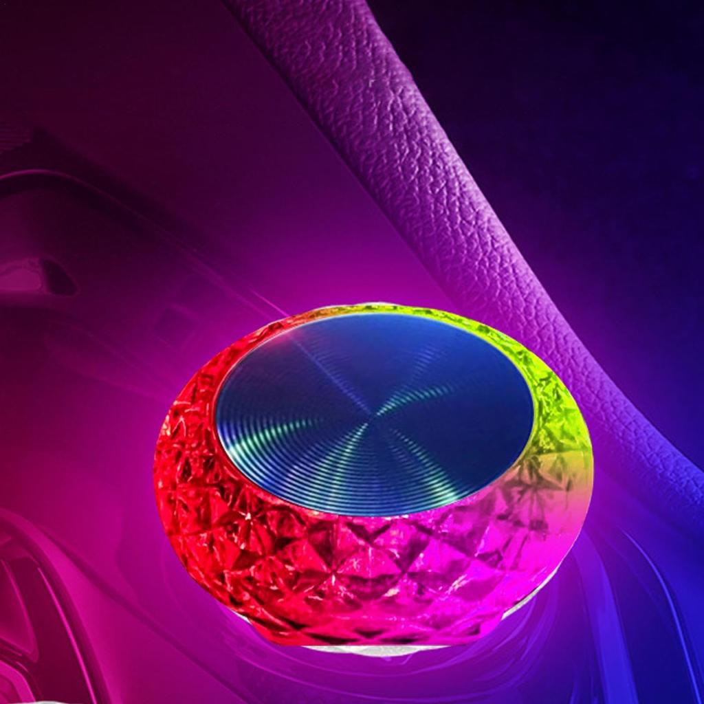 Tuyhnj Car LED Lights Interior, LED Colorful USB Car Atmosphere Lamp, Mini LED USB