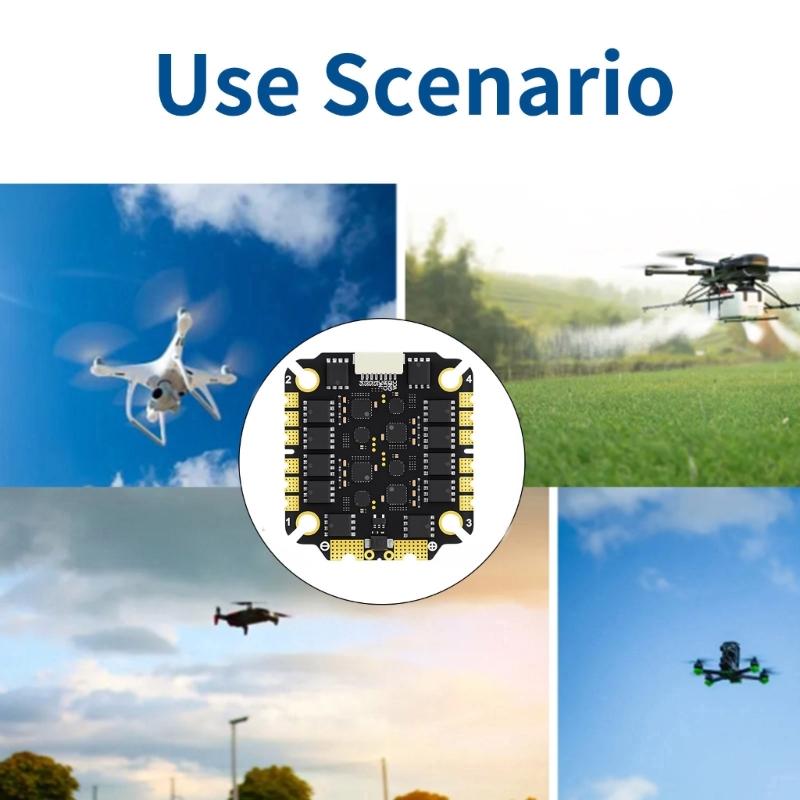 4 in 1 ESC Mosfet Stable Voltages Overcurrent Protections Drones Flight Controller 3065S 65A/3075S 75A