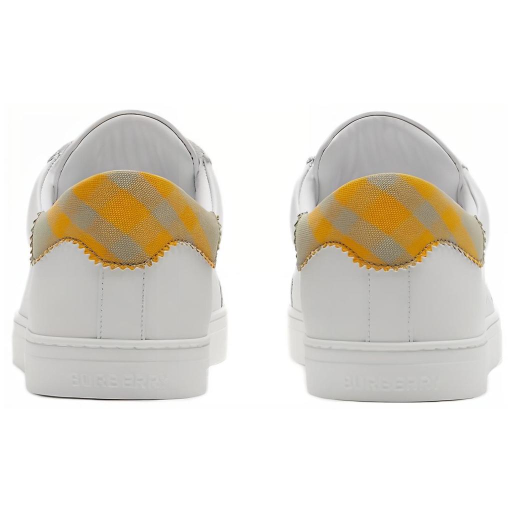 Burberry Low top Skateboard Shoes Men's White 80773871