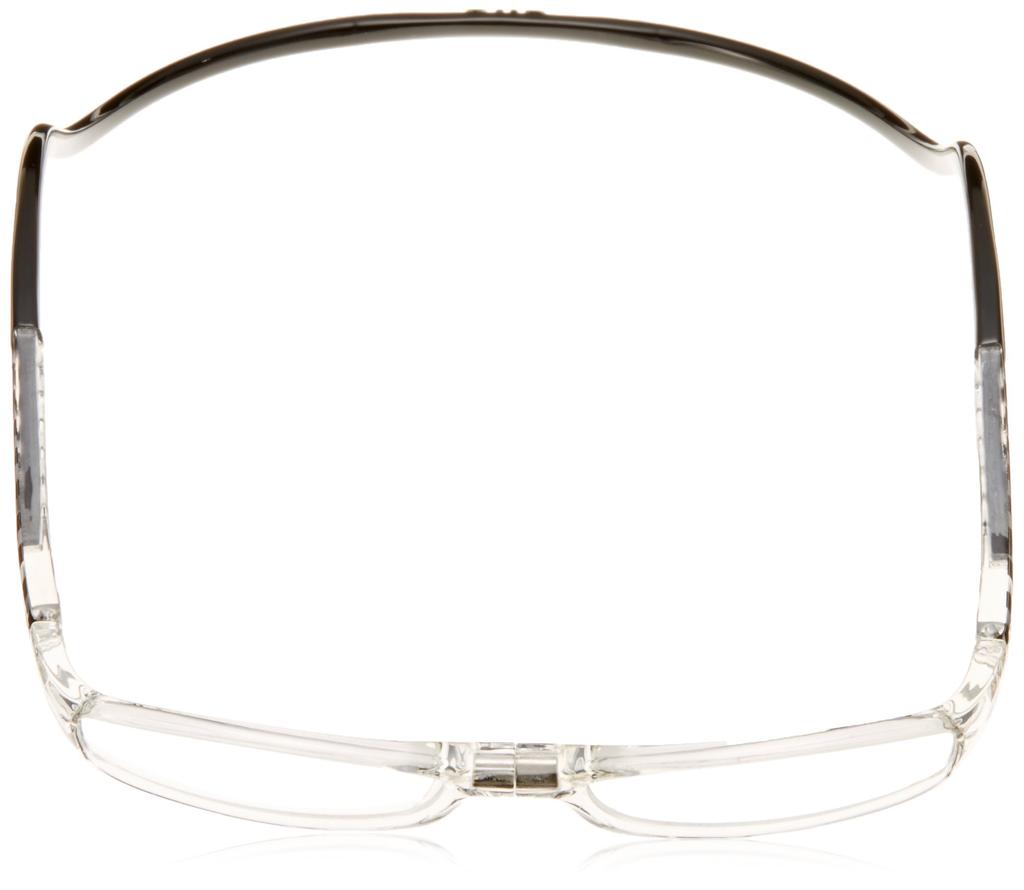 Очки для чтения Readers Click Euro EBC черные прозрачные пресбиопия (Нажмите Читатель)Нажмите и +1.50