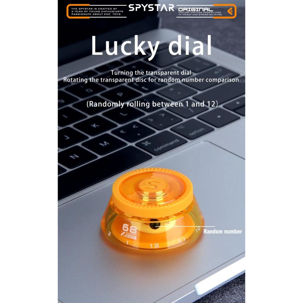Магнитная счастливая рулетка EDC трещотка спиннер игрушка для пальцев для взрослых антистрессовая игрушка для детей инструмент для лечения СДВГ подарок