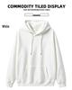 Unisex Solid Color Hooded Sweatshirt - Thickened & Velvet-Lined for Fall/Winter