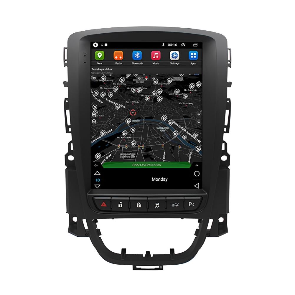 9,7-дюймовый Android 10.1 автомобильный радиоприемник GPS NAVI 2+32 ГБ совместим с Opel Astra J Buick EXCELLE Verano