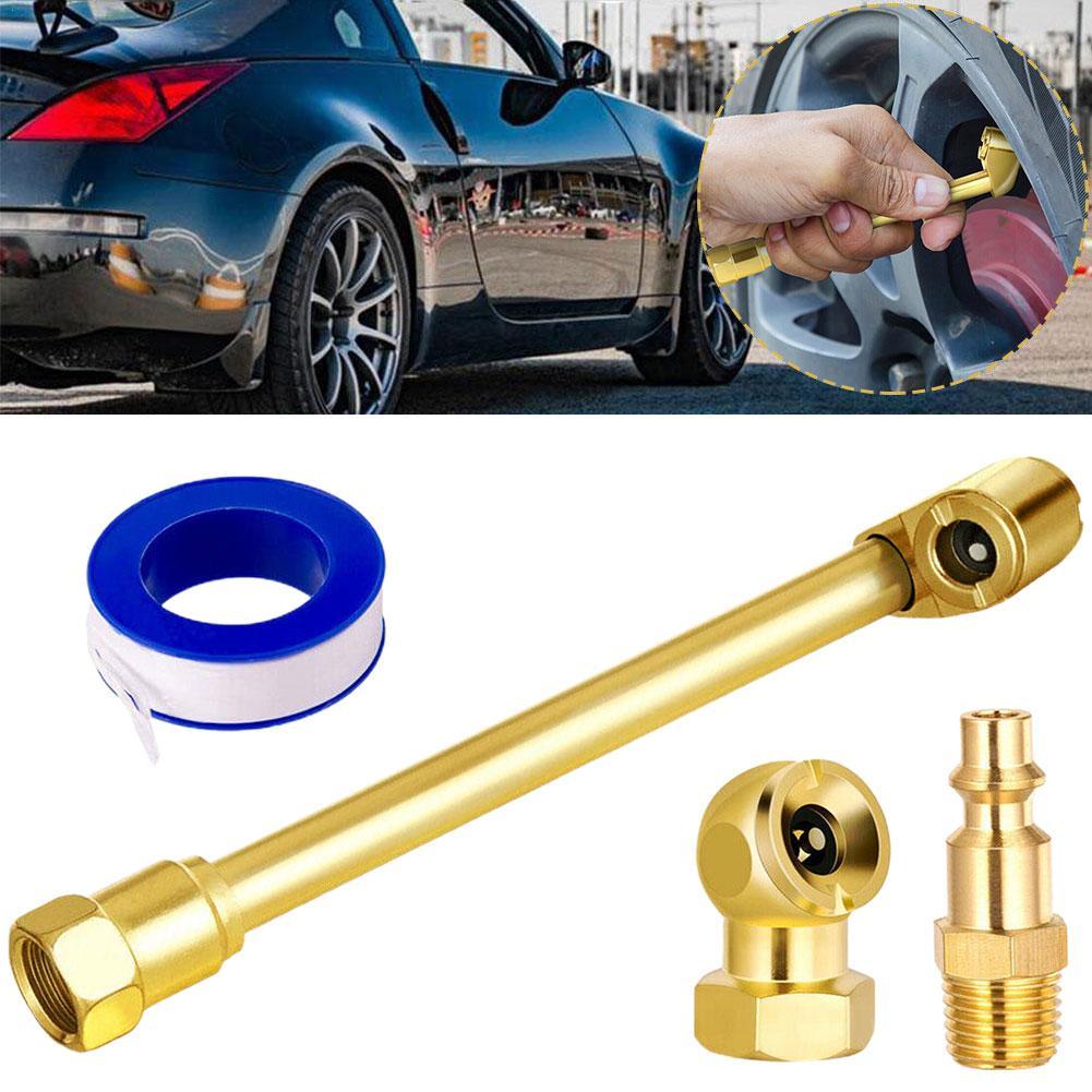 Двойной воздушный патрон 1/4 дюйма с закрытым шариковым патроном для шин с наружной резьбой NPT и быстроразъемной муфтой NPT - 2-стороннее соединение для воздушного компрессора