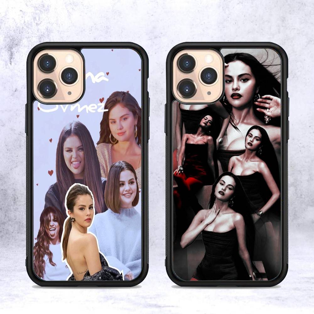 Селена Певица Гомес Для IPhone 17 16 Pro Max Air 15 14 13 12 Mini Plus 11 Жесткая Задняя Крышка Телефона из ПК+ТПУ