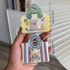Cute Acetic Acid Acetate Hair Claw Flower Grab Clip Cartoon Bear Hair Clip Headdress Hair Accessories Rhinestone Hairpin Girl