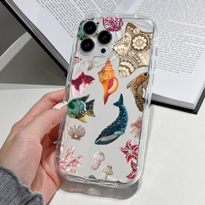 Чехол 'Животные Синего Океана' Для Huawei Honor X5C X7D X9D X6B X8B X7B X9B X5B X6C X8C X6A X8A X5 X8 X7A X9C 400 200 Pro 90 Lite Чехол