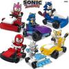 Набор из 6 мини-фигурок Sonic Building Blocks, мультяшные мини-фигурки, игрушки-минифигурки гоночных автомобилей