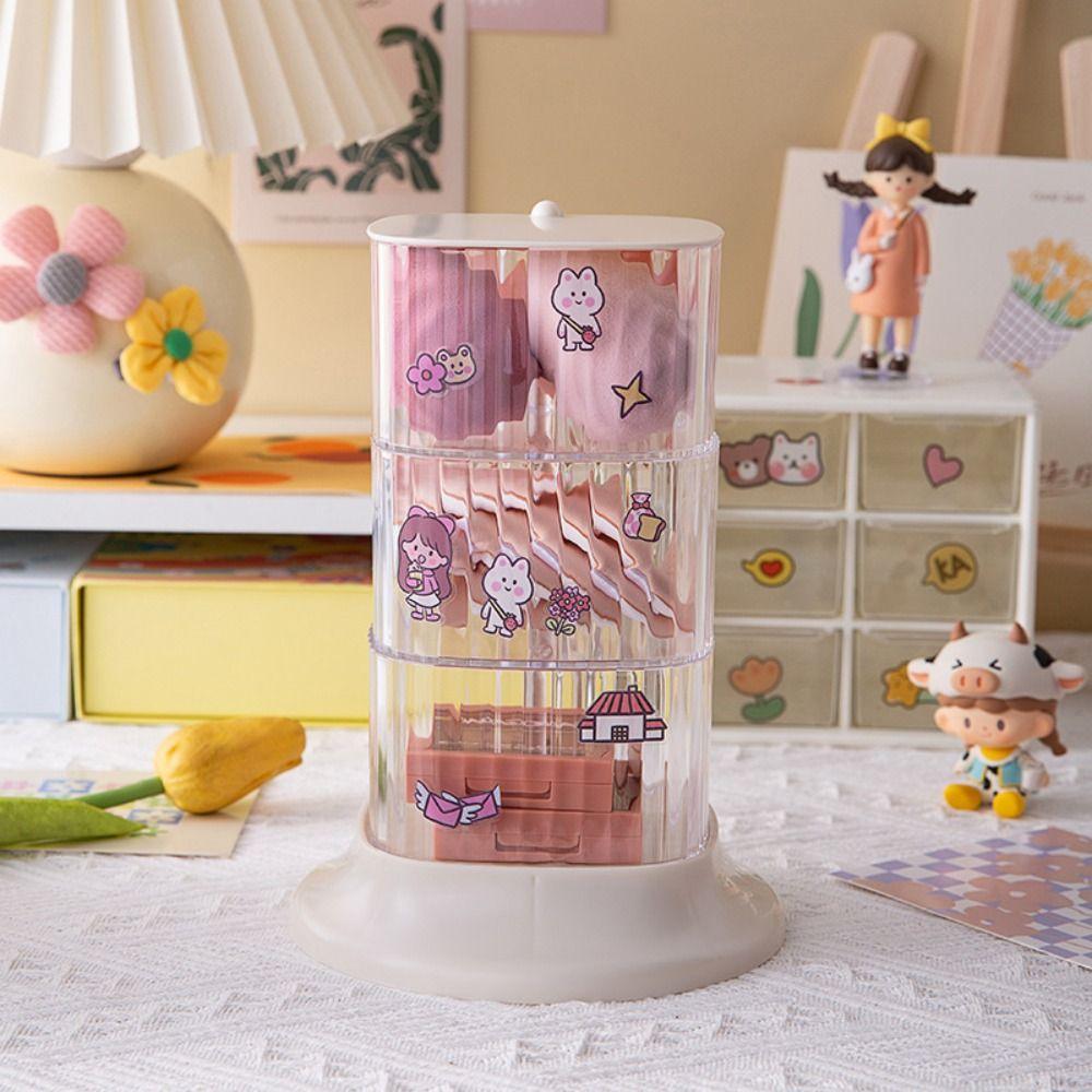 Cover Hairpin Ring Storage Case Makeup Storage Rack Jewelry Storage Box Bracelet Earring Holder