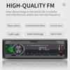 Автомобильный радиоплеер с поддержкой Bluetooth, встроенная в приборную панель аудиосистема MP3/WMA/WAV/FLAC