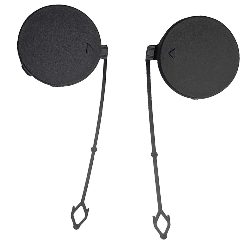 2Pcs Front Bumper Grill Tow Eye Hook Cover Caps For BMW X5 E70 2007-2010 LH & RH