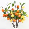 Realistic Artificial Orange Fruit Real Touch Simulation Fruit Tree  Holiday Decor